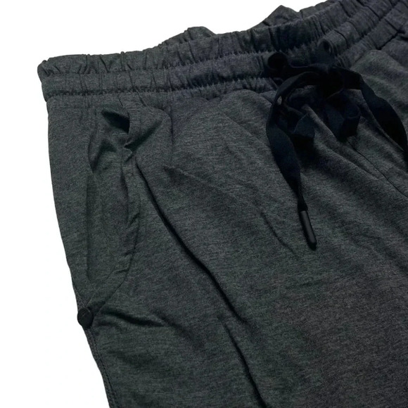 Natori Enso Grey Heather Peached Knit Regular Fit Mens Sweatpants - Picture 6 of 11